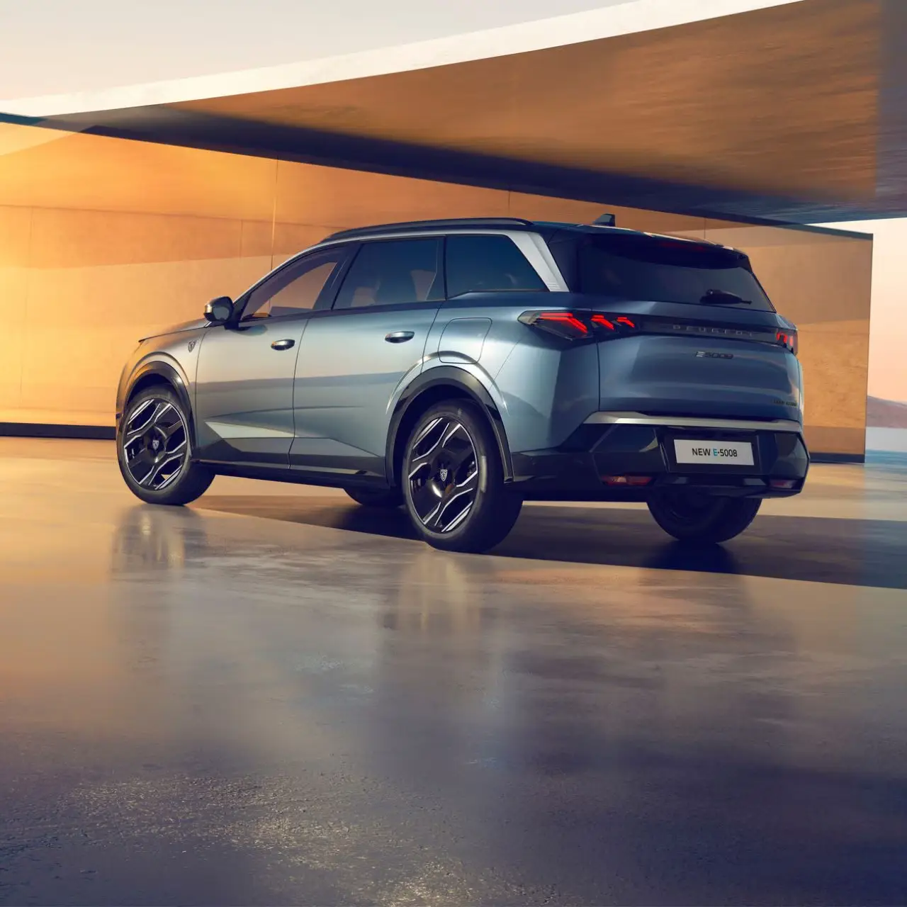 Peugeot 5008 2025 - Vue arrière dynamique