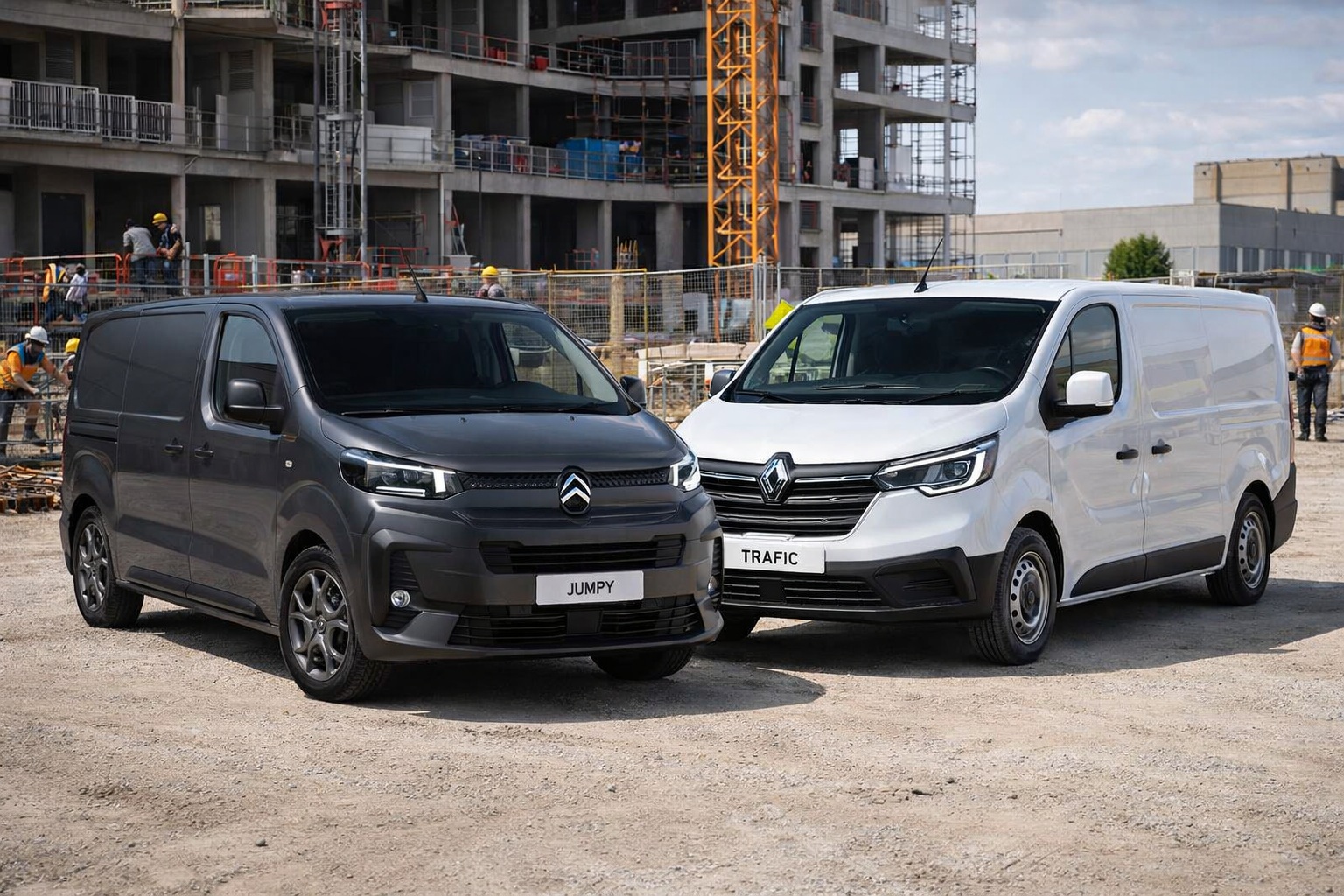 Comparatif utilitaires automatiques 150 ch : Renault Trafic 2.0 BVA 9 vs Citroën Jumpy 2.2 EAT8