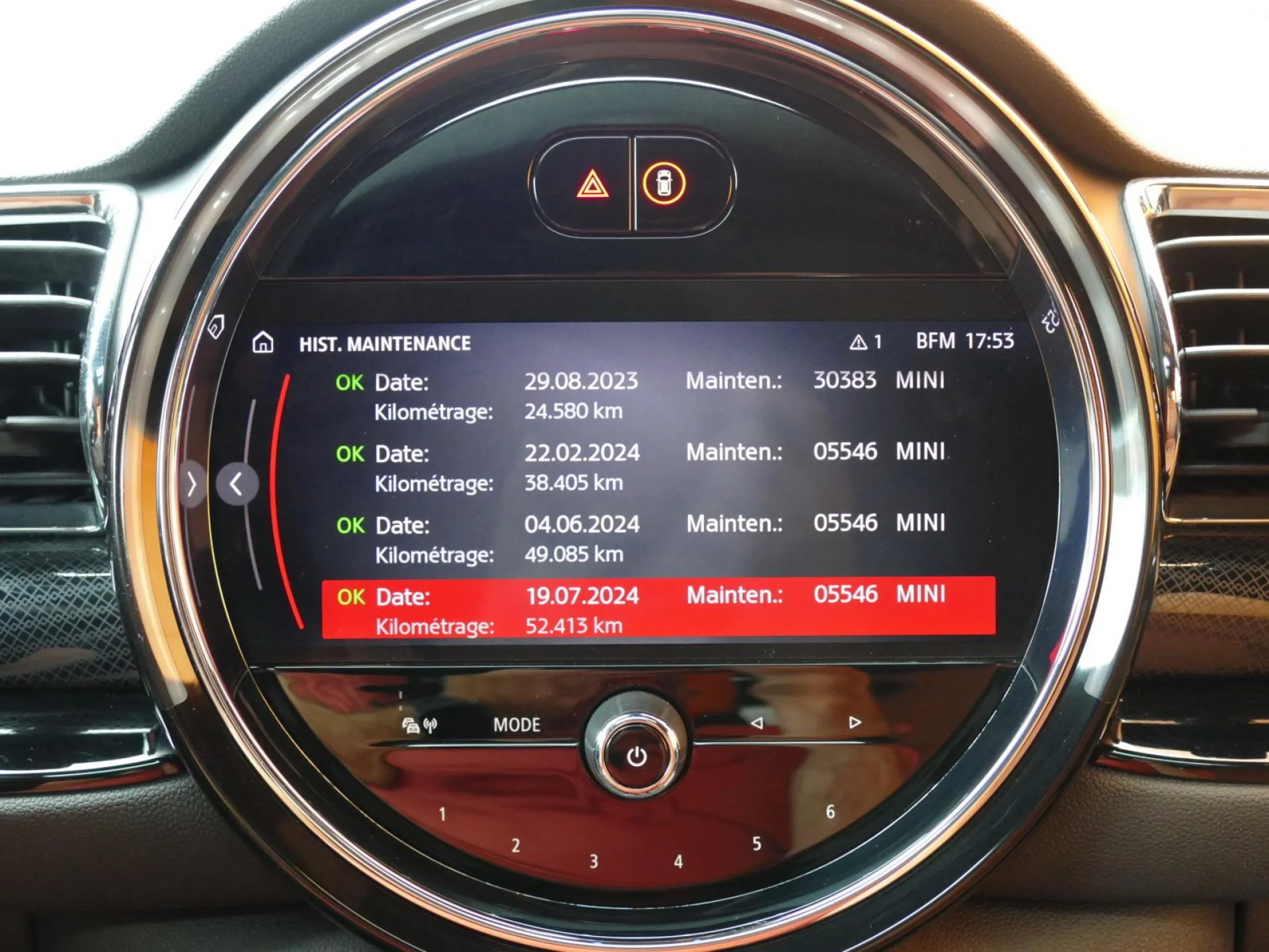 MINI CLUBMAN - Miniature 12 sur 39 - Cliquer pour voir cette photo