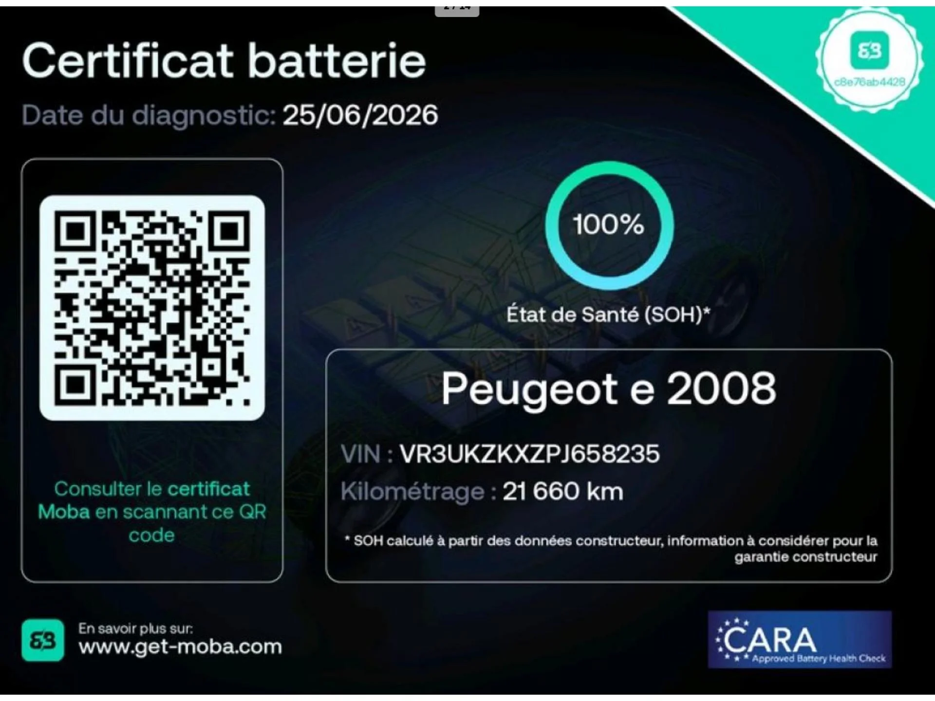 PEUGEOT 2008 - Miniature 5 sur 5 - Cliquer pour voir cette photo