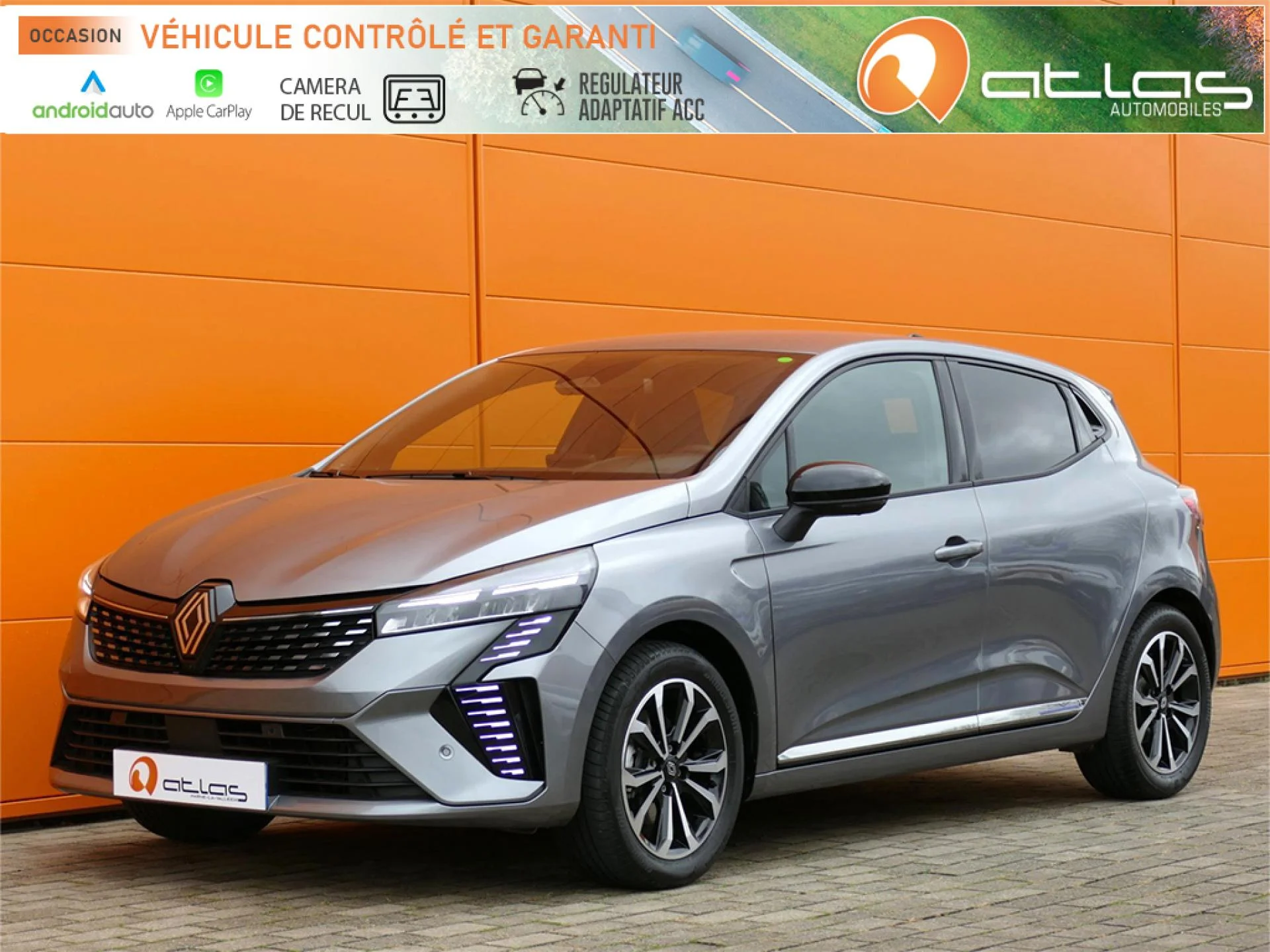 RENAULT CLIO V E-TECH HYBRIDE 145 TECHNO - BVA PHASE 2 2025 - 13 773 km - HYBRIDE ESSENCE - 20 280€ - Disponible près de Gretz-Armainvilliers