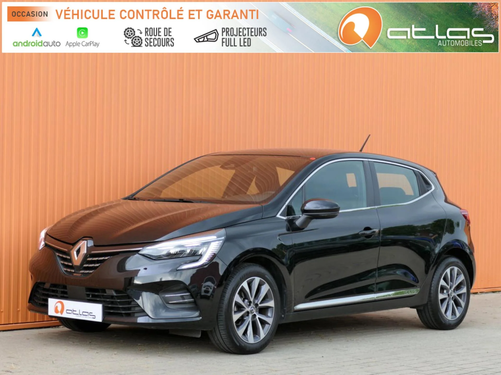 RENAULT CLIO V TCE 90 TECHNO PHASE 2  2023 - 38 470 km - ESSENCE - 14 950€ - Disponible près de Dormans