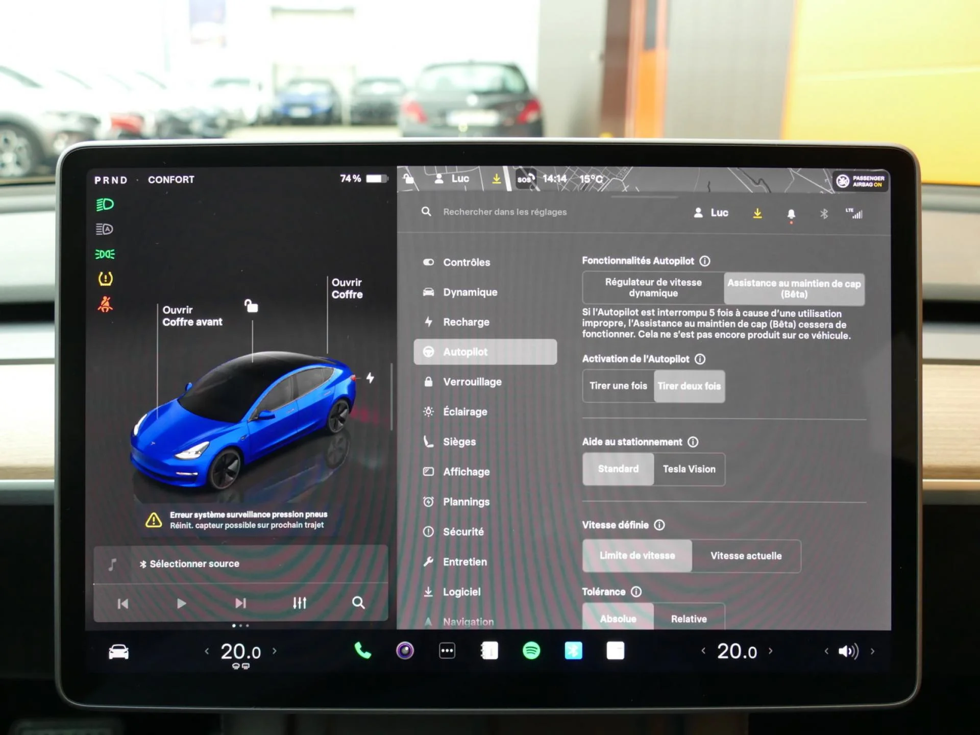 TESLA MODEL 3 - Miniature 10 sur 32 - Cliquer pour voir cette photo