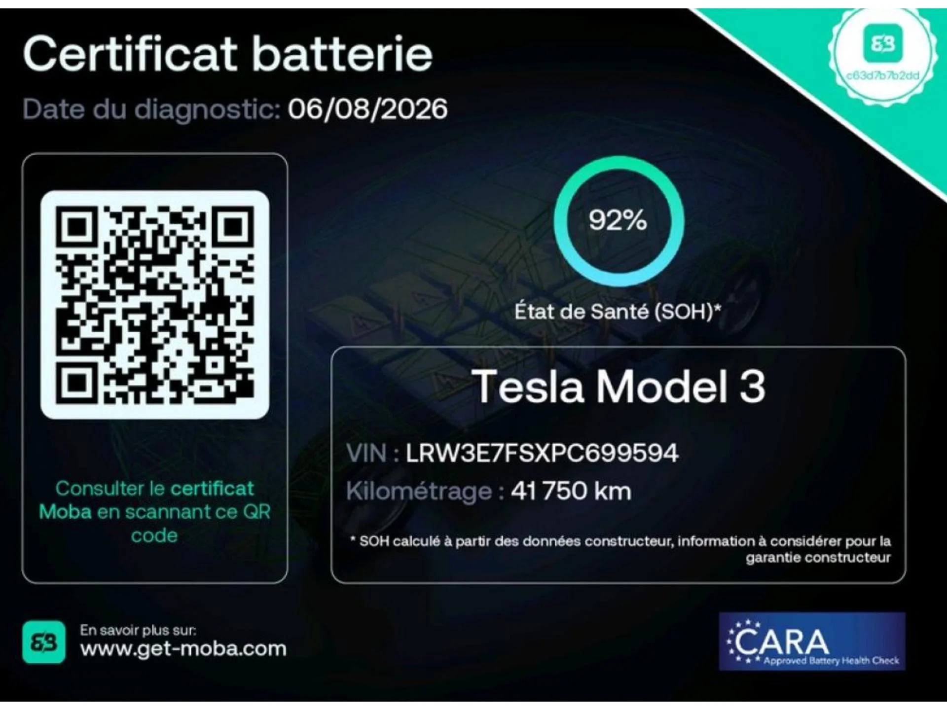 TESLA MODEL 3 - Miniature 6 sur 28 - Cliquer pour voir cette photo