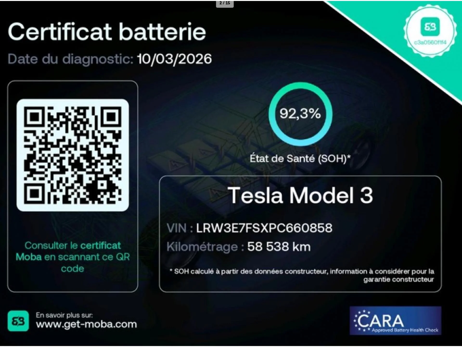 TESLA MODEL 3 - Miniature 5 sur 33 - Cliquer pour voir cette photo