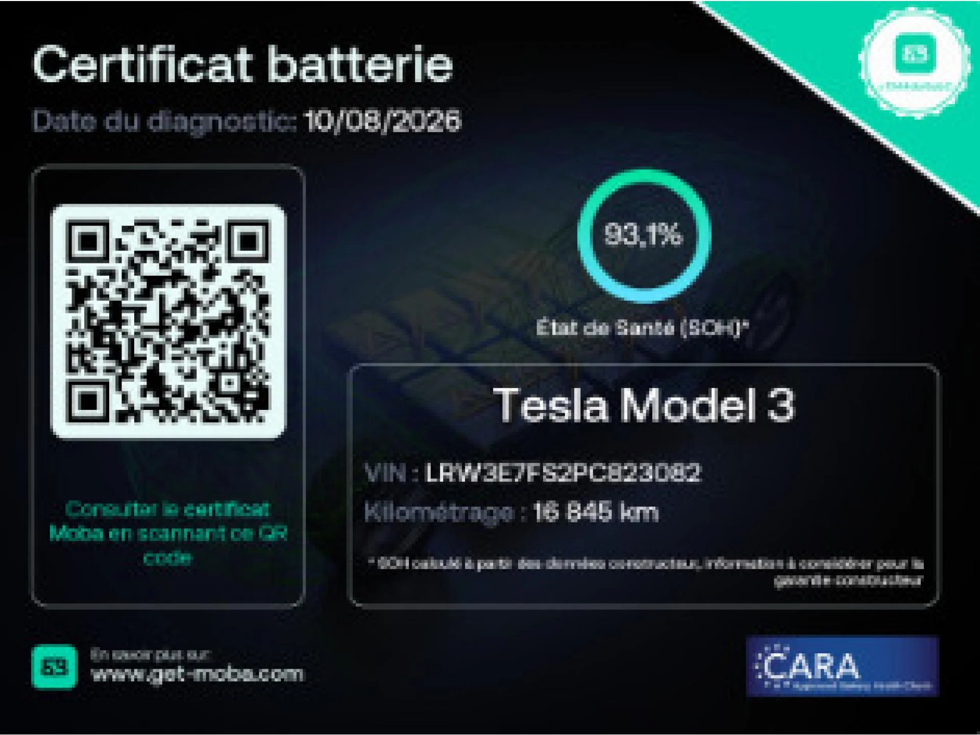 TESLA MODEL 3 - Miniature 4 sur 4 - Cliquer pour voir cette photo