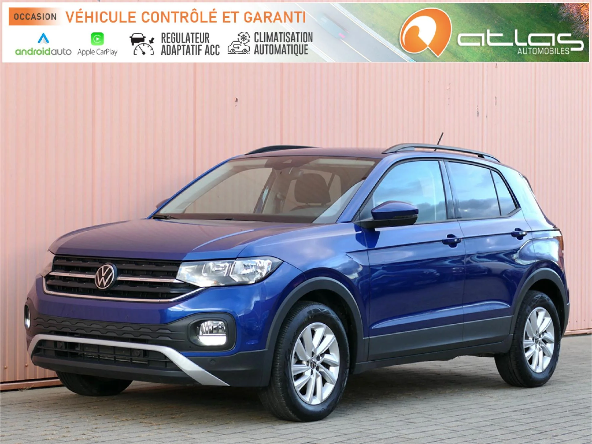 VOLKSWAGEN T-CROSS - Photo principale 1 sur 30 - Atlas Automobiles